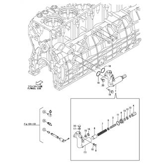 FIG 43. PRESSURE REGULATING VALVE(LUB. OIL)