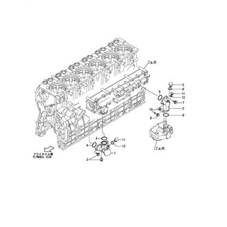 FIG 49. LUB. OIL PIPE(LUB. OIL COOLER)