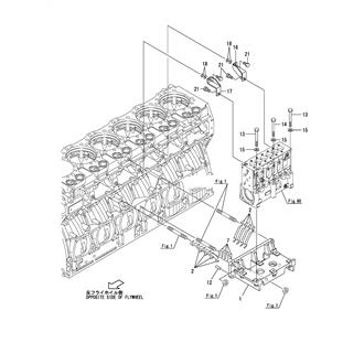 FIG 87. BRACKET(FUEL INJECTION PUMP)