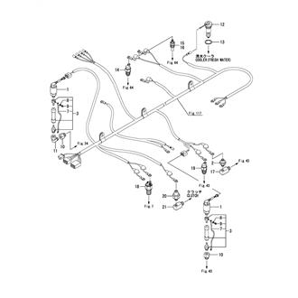 FIG 120. SENSOR(EARTH TYPE)(ENGINE ATTACHED FRESH WATER COOLER SPEC.)