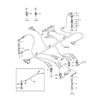 FIG 122. SENSOR(EARTH FLOAT TYPE)(ENGINE ATTACHED FRESH WATER COOLER SPEC.)