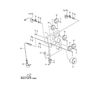 FIG 132. INSTRUMENT PANEL(AIR MOTOR SPEC.)(FOR YXH-240/YXH-240-2)