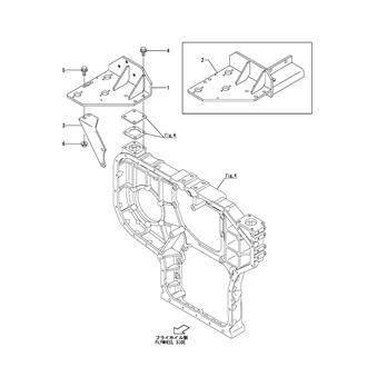 FIG 134. INSTRUMENT PANEL BRACKET