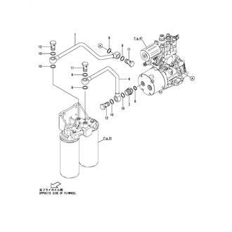 FIG 97. FUEL PIPE(PUMP - FILTER)