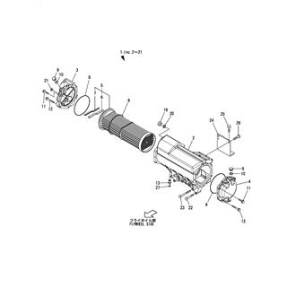 FIG 42. INTER COOLER(FRESH WATER SPEC.)