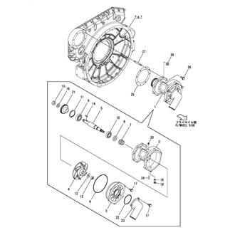 FIG 61. COOLING PUMP(FRESH WATER)(FOR LOW TEMP.)