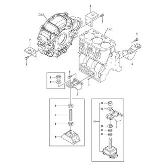 FIG 7. MOUNTING FOOT