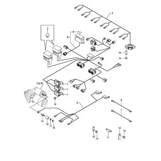 FIG 66. (52A)WIRE HARNESS(SOLAS)(OPTIONAL)