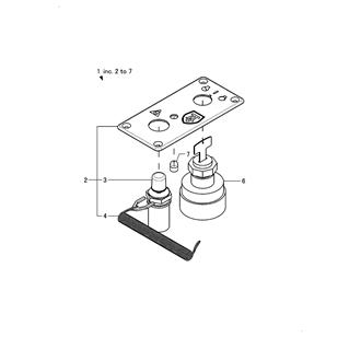 FIG 18. SWITCH PANEL SINGLE ASSEMBLY