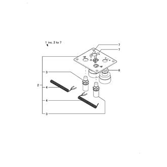 FIG 19. SWITCH PANEL DOUBLE ASSEMBLY