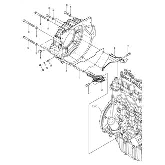 FIG 4. FLYWHEEL HOUSING