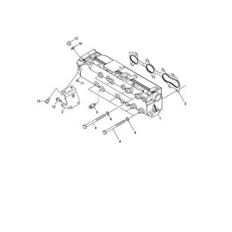 FIG 15. EXHAUST MANIFOLD