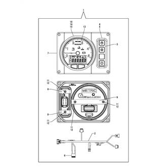 FIG 61. INSTRUMENT PANEL(B25)(MEDALLION)