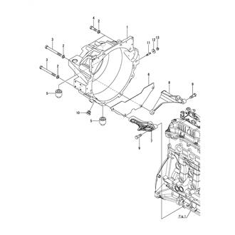 FIG 6. FLYWHEEL HOUSING