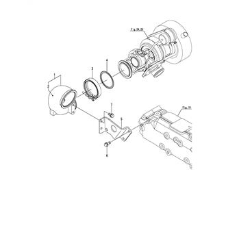 FIG 19. EXHAUST BEND(DRIVE EXHAUST SPEC.)