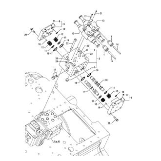 FIG 38. AHEAD/ASTERN & ENGAGE/OFF CHANGE-OVER VALVE(TWIN ELECTROMAGNETIC TYPE)