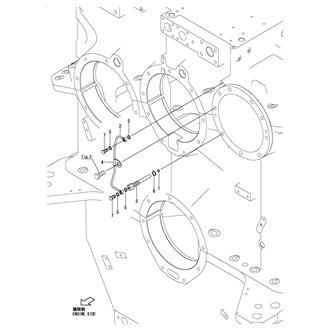 FIG 38. LUB.OIL PIPE(P.T.O.GEAR)