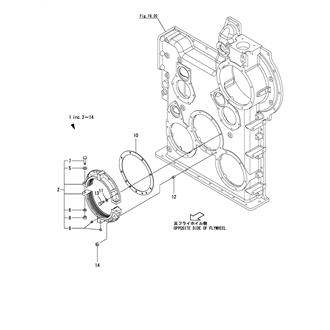 FIG 23. OIL SEALING(OPPOSITE SIDE OF FLYWHEEL)