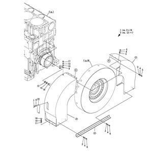 FIG 33. FLYWHEEL COVER(6EY22LW, 6EY22LWS)