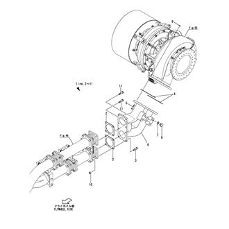 FIG 49. EXHAUST CONNECTING PIPE(MET22 TYPE TURBINE)