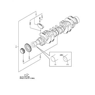 FIG 87. CRANKSHAFT(6EY22ALW, 6EY22ALWS)