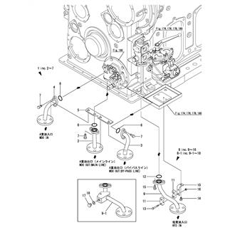 FIG 191. FUEL PIPE(H.F.O. SPEC.)(FEED PUMP IN/OUT)