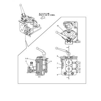 FIG 181. FUEL FILTER INNER PARTS(H.F.O. SPEC. : WITH DIFFERENTIAL PRESSURE SWITCH)(GL)