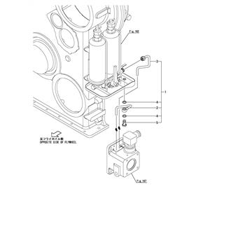 FIG 208. FUEL FILTER DRAIN PIPE(M.D.O. SPEC.)