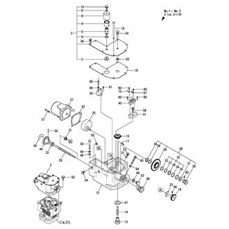 FIG 215. GOVERNOR MOTOR(WITHOUT LIMIT SWITCH : AC110V)