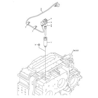 FIG 90. TEMP. SWITCH(LUB. OIL ALARM)