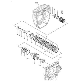 FIG 17. SUPPORT SHAFT(2ND)(LEFT ROTATION SPEC)