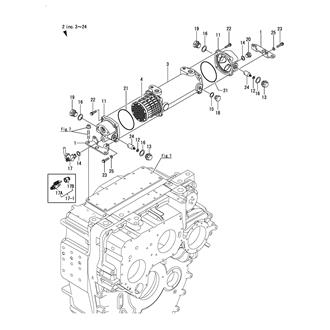 FIG 24. LUB. OIL COOLER