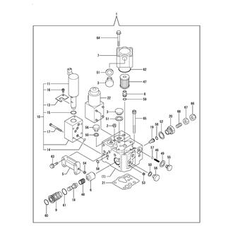 FIG 41. TROLLING VALVE(INNER PARTS)(ELECTRIC TROLLING)