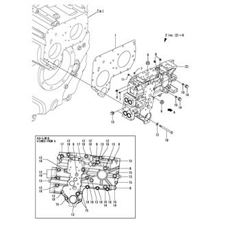 FIG 23. CASE PLATE(SPARE PUMP FLANGE SPEC.)