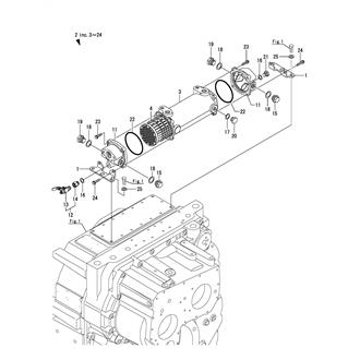 FIG 47. LUB. OIL COOLER(FRESH WATER SPEC.)