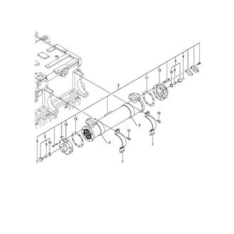 FIG 23. LUB. OIL COOLER(YXH-2000M/YXH-2000MC)