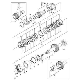 FIG 86. INPUT SHAFT(YXH-2500D)