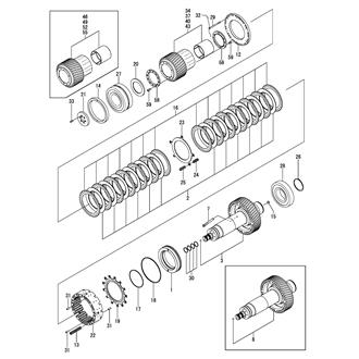 FIG 88. SUPPORT SHAFT(YXH-2500D)