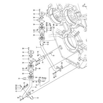 FIG 146. SPARE PUMP PIPE(CPP)(25A PIPING)