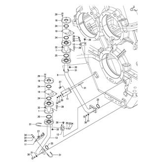 FIG 148. SPARE PUMP PIPE(CPP)(NAKASHIMA CPP SPEC.)(OPTIONAL)