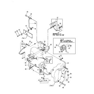 FIG 14. LUB.OIL PIPE & WASTE OIL PUMP