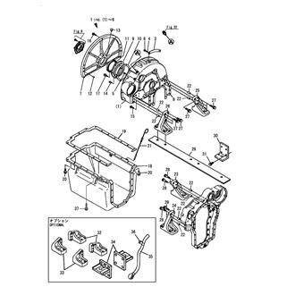 FIG 3. FLYWHEEL HOUSING & LUB.OIL SUMP