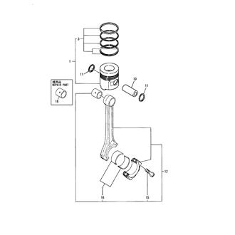 FIG 10. PISTON & CONNECTING ROD