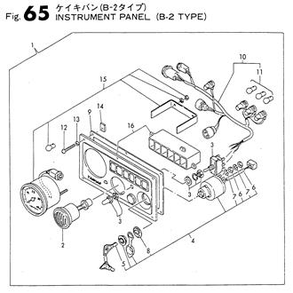 FIG 65. INSTRUMENT PANEL(B-2 TYPE)