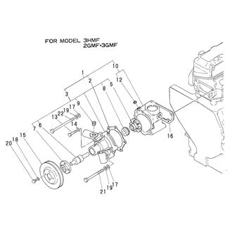 FIG 27. COOLING FRESH WATER PUMP