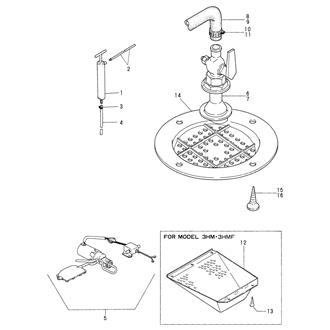 FIG 57. LUB. OIL WASTE,BILGE PUMP & KINGSTON COCK(OPTIONAL)