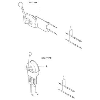 FIG 60. SINGLE LEVER CONTROL(OPTIONAL)