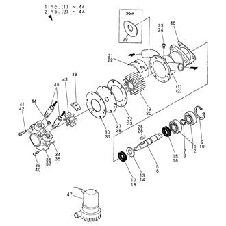 FIG 10. C.S.W.PUMP & BILGE PUMP