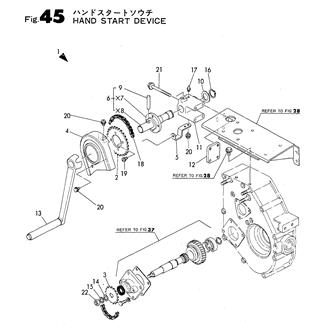 FIG 45. HAND START DEVICE