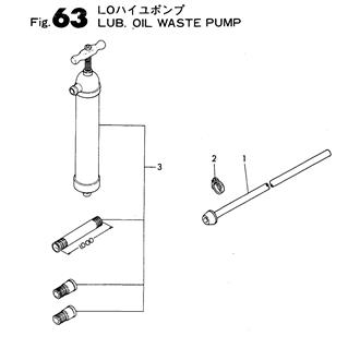 FIG 63. LUB. OIL WASTE PUMP